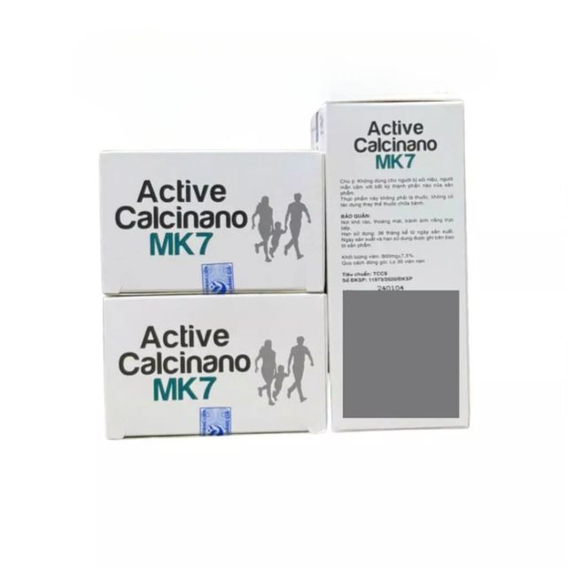 Vi&ecirc;n Uống Canxi Active Calcinano MK7 D3K2