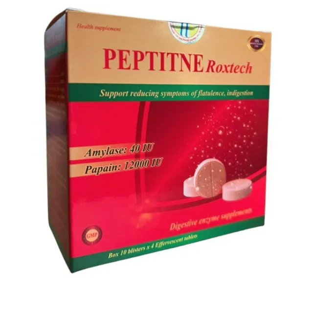 Vi&ecirc;n sủi ti&ecirc;u h&oacute;a Peptitne Roxtech