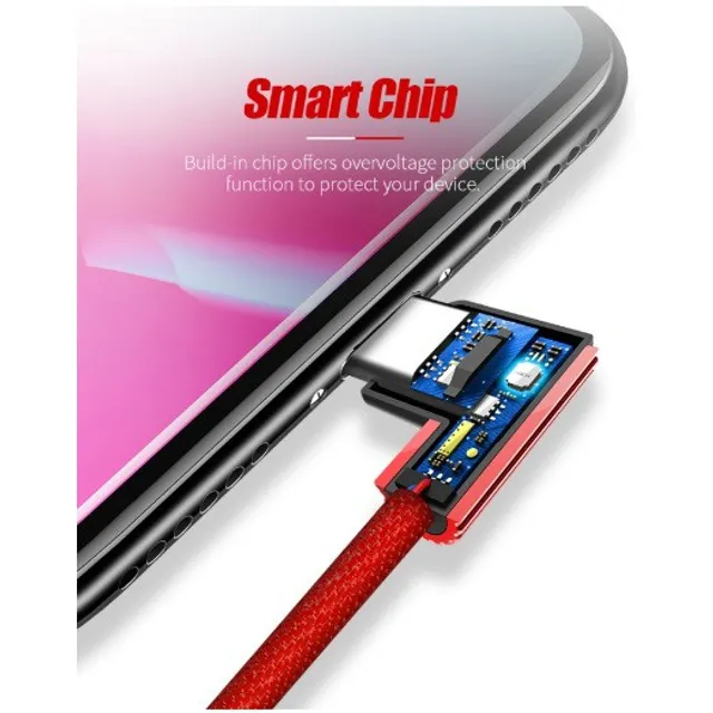 C&aacute;p Sạc Đầu Cắm Chữ L Rockspace RCB0585