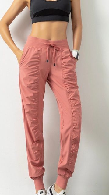 Quần Jogger Thể Thao Nữ Vải Dù Cao Cấp Hàng Quảng Châu 3