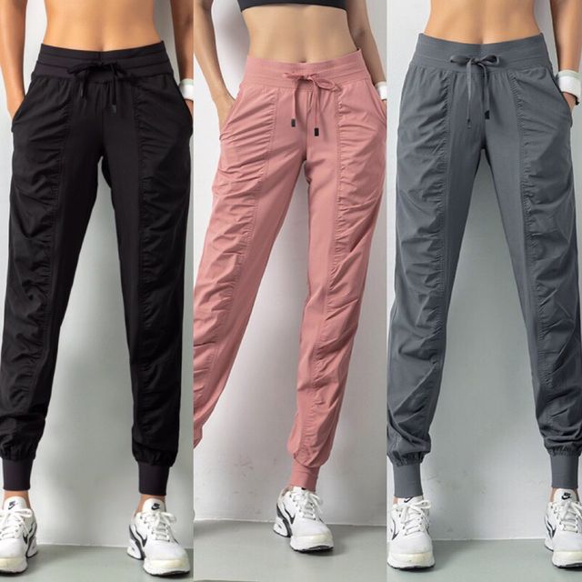 Quần Jogger Thể Thao Nữ Vải Dù Cao Cấp Hàng Quảng Châu 9