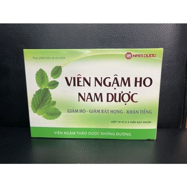 Vi&ecirc;n Ngậm Ho Nam Dược
