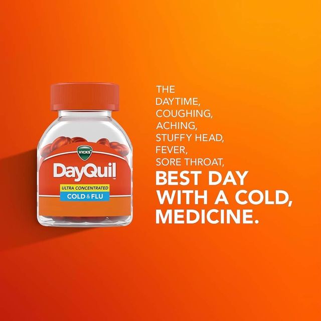 H&igrave;nh ảnh Vicks DayQuil & NyQuil Cold & Flu Medicine