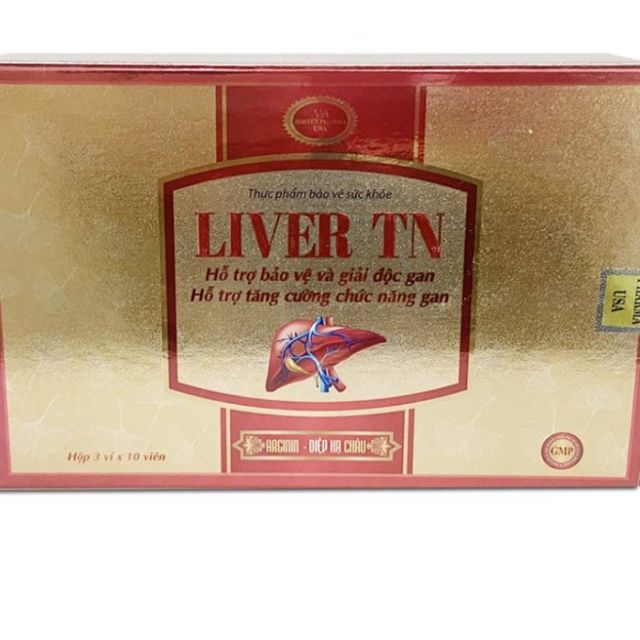 Vi&ecirc;n uống Bổ gan diệp hạ ch&acirc;u Liver TN