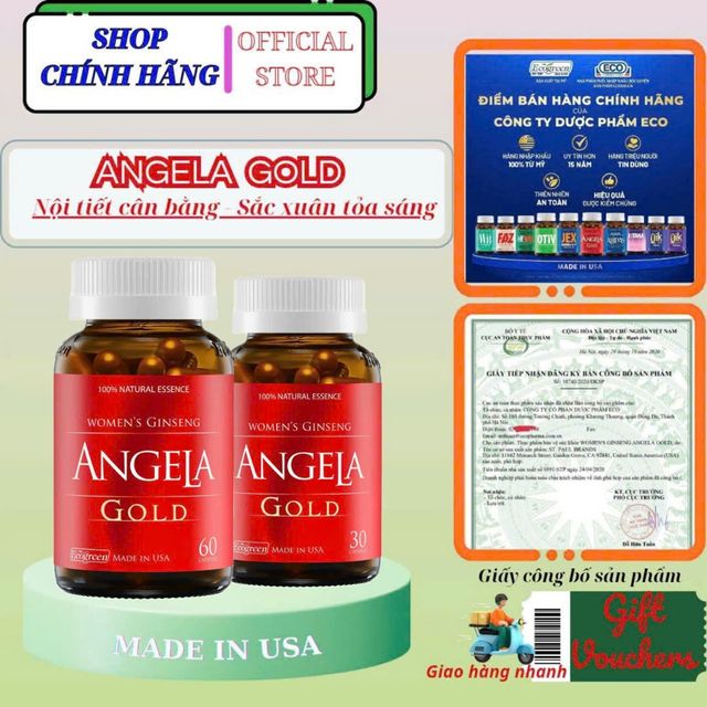 Vi&ecirc;n uống Angela gold