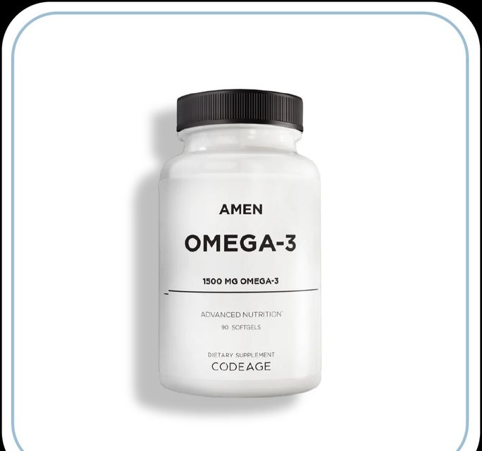 Vi&ecirc;n uống dầu c&aacute; Codeage Amen Omega-3 1500mg