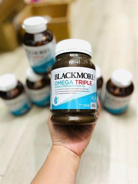 Blackmores Omega Triple Concentration Fish Oil
