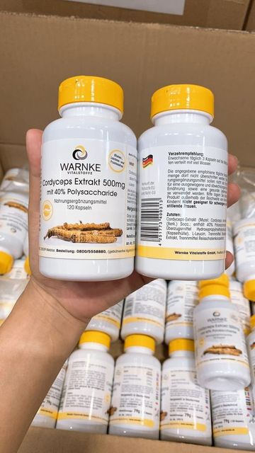 Đ&ocirc;ng Tr&ugrave;ng Hạ Thảo Warnke Cordyceps Extrak