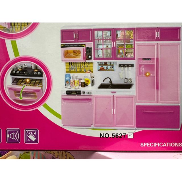 Tủ Bếp Hello Kitty nhiều m&agrave;u sắc