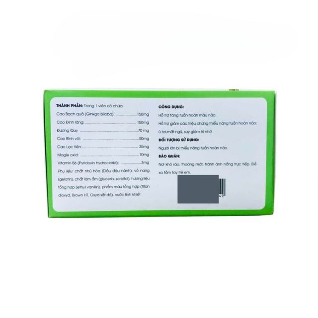 Hoạt Huyết Dưỡng N&atilde;o VTV