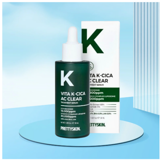 Tinh chất Pretty Skin Vita K-Cica AC Clear Treatment