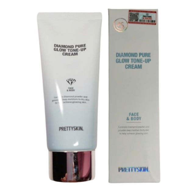 Pretty Skin Diamond Pure Pink Glow Tone Up Cream - H&igrave;nh 1