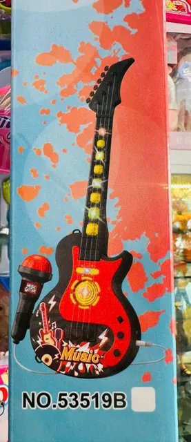 Đồ chơi đ&agrave;n guitar cho b&eacute; 53519B 53519A