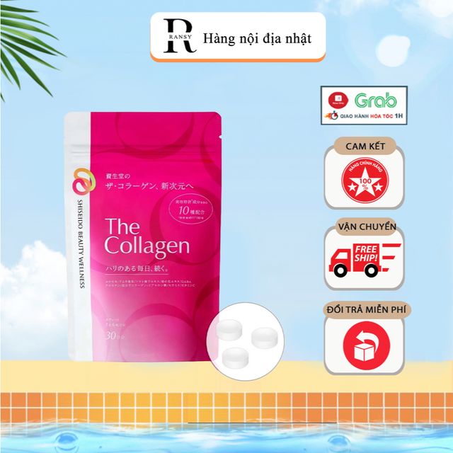 Vi&ecirc;n uống đẹp da Shiseido the collagen