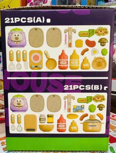 Đồ chơi nh&agrave; bếp CapyBara Kitchen 2in1