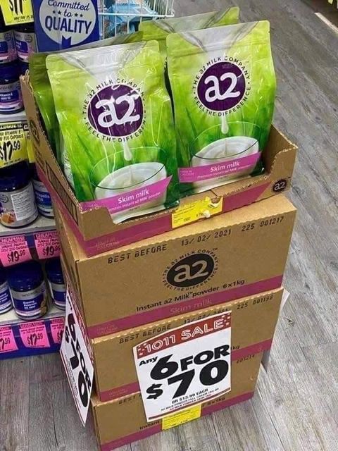 Sữa Bột A2 1Kg (Tem Xanh)