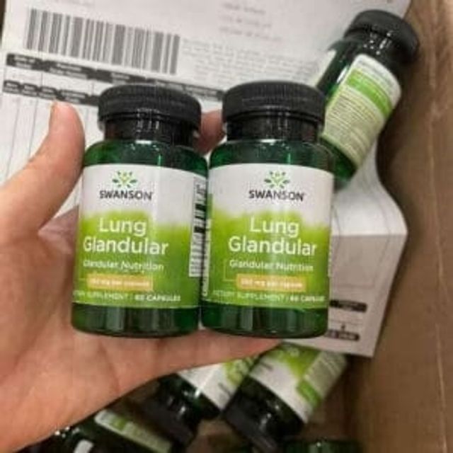 Vi&ecirc;n uống bổ phổi Swanson lung glandular