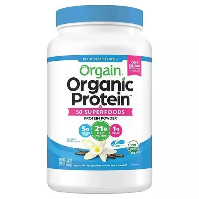Bột Protein Hữu Cơ Orgain Vanilla 1.22Kg