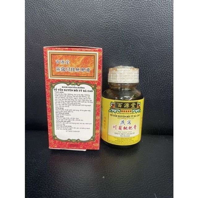 Sản phẩm Tổ Yến Xuy&ecirc;n Bối Tỳ B&agrave;