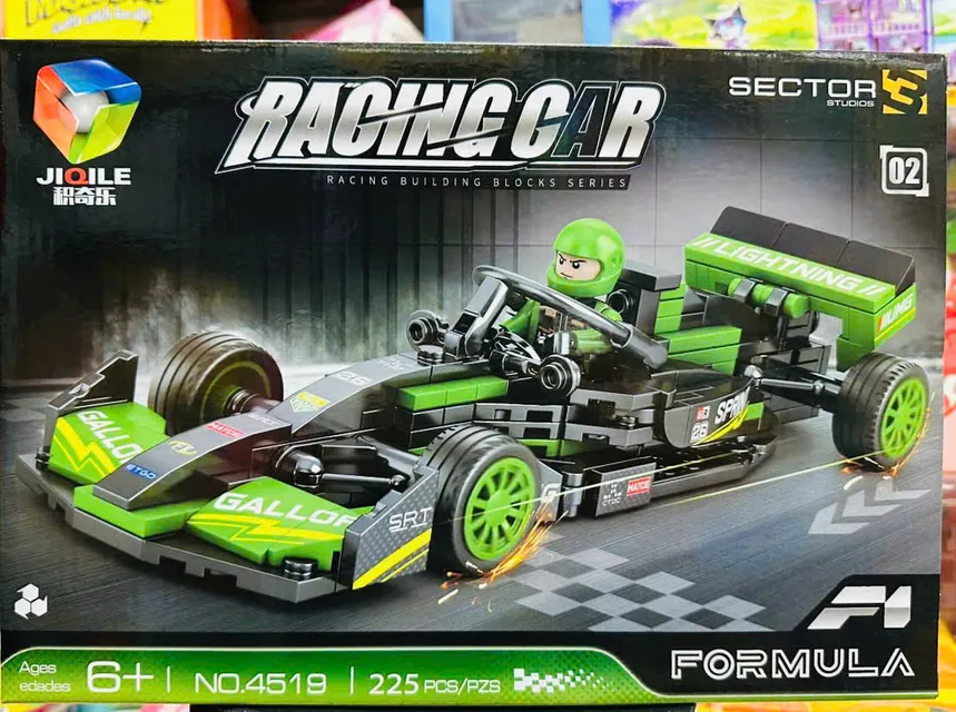 JIQILE 4519-02 m&ocirc; h&igrave;nh xe &ocirc; t&ocirc; đua c&ocirc;ng thức 1