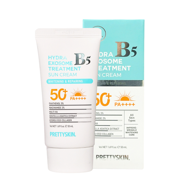 Kem Chống Nắng Phục Hồi Hydra B5 Exosome Treatment Sun Cream Prettyskin