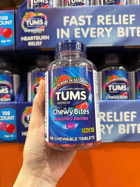 Tums Extra Strength 750mg 108 Vi&ecirc;n