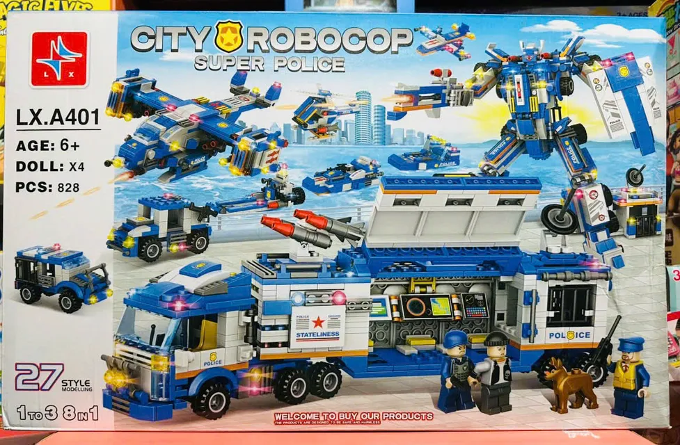LX.A401 City RoboCop Super Police
