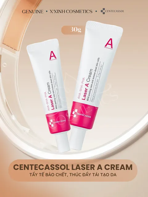 Kem T&aacute;i Tạo Da Centecassol AHA BHA PHA