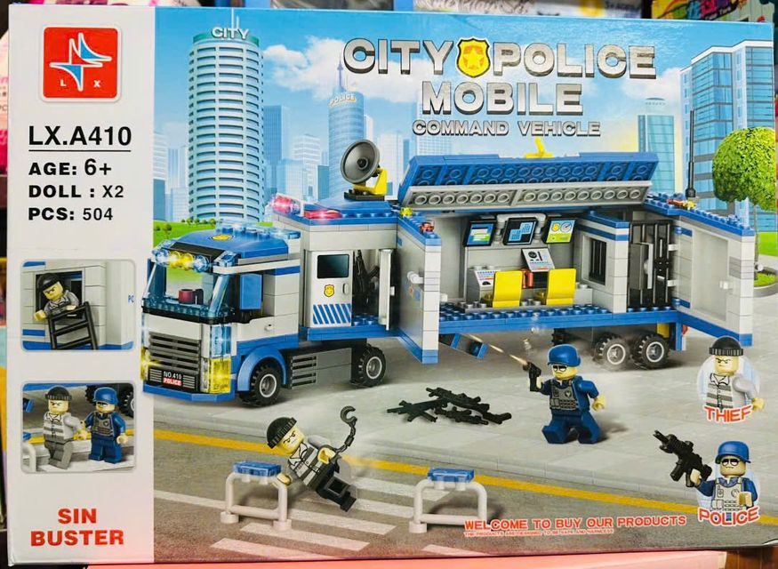 LX A410 CITY POLICE MOBILE COMMAND VEHICLE