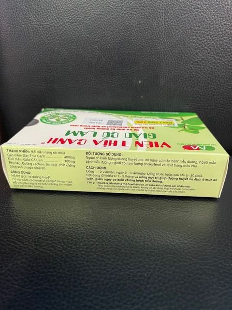 Giao Cổ Lam Th&igrave;a Canh Vĩ Hỗ Trợ Đường Huyết
