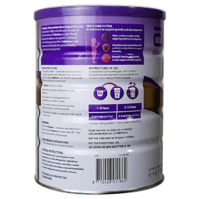 Sữa bột Pediasure &Uacute;c 850gr - H&igrave;nh 3