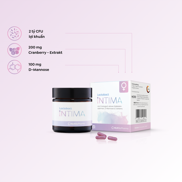 Men Vi Sinh Phụ Khoa Lactobact Intima