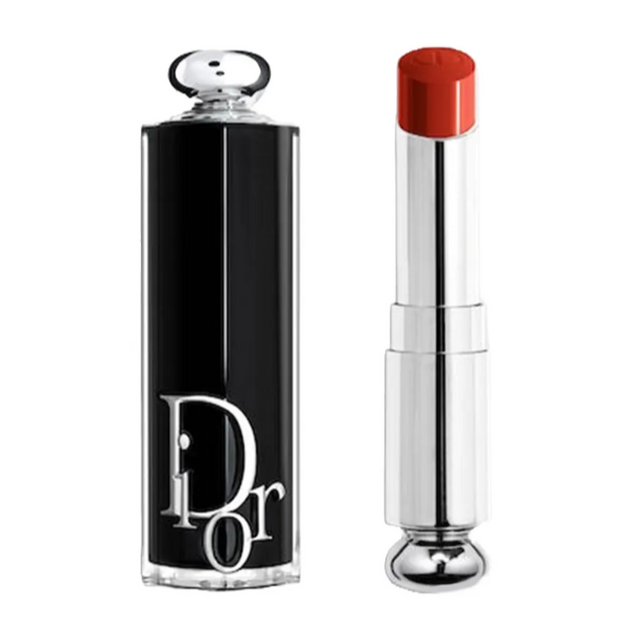 Son Dior Addict Hydrating Shine Lipstick Case Pink Cannage Dior 8 M&agrave;u Đỏ Gạch
