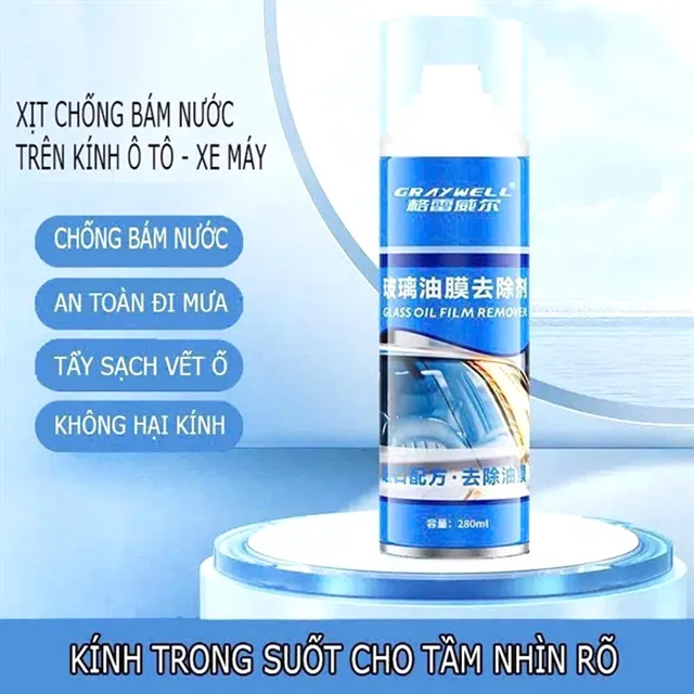 Xịt Rửa K&iacute;nh &Ocirc; T&ocirc;