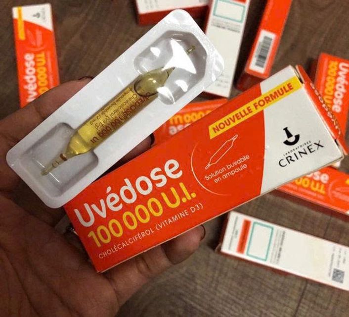 Vitamin D3 liều cao uvedose 100.000 iu