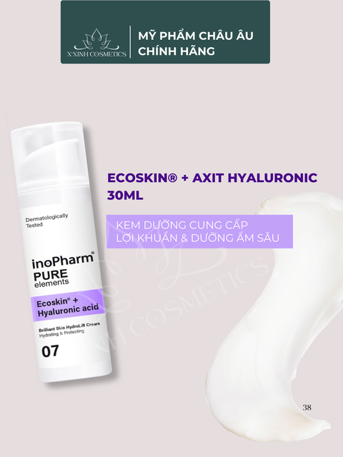 Kem dưỡng ẩm LỢI KHUẨN InoPharm Ecoskin