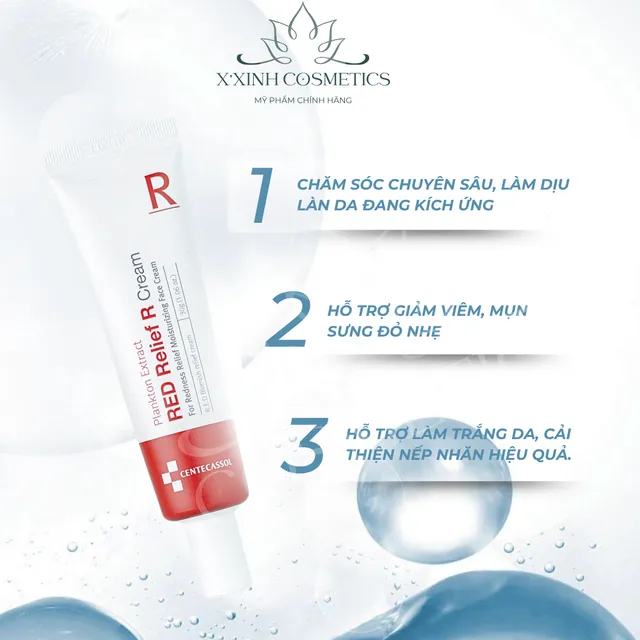 Kem Dưỡng Centecassol Red Relief R Cream 30g
