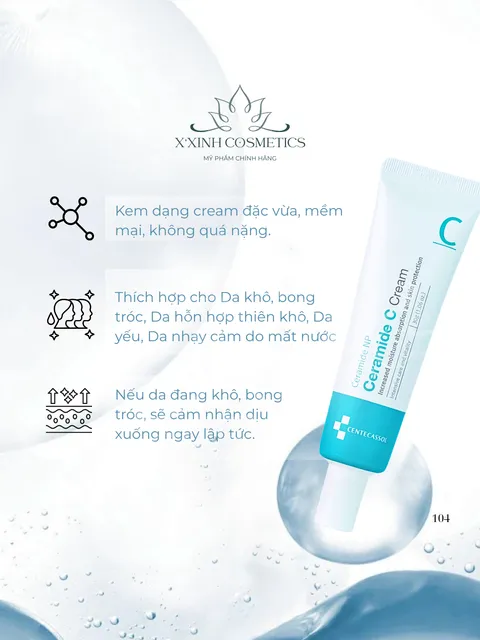 Kem Dưỡng Ẩm Centecassol Ceramide C Cream