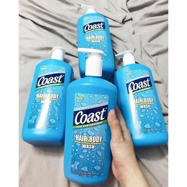 Sữa Tắm Gội D&agrave;nh Cho Nam Coast Classic Scent Hair & Body Wash