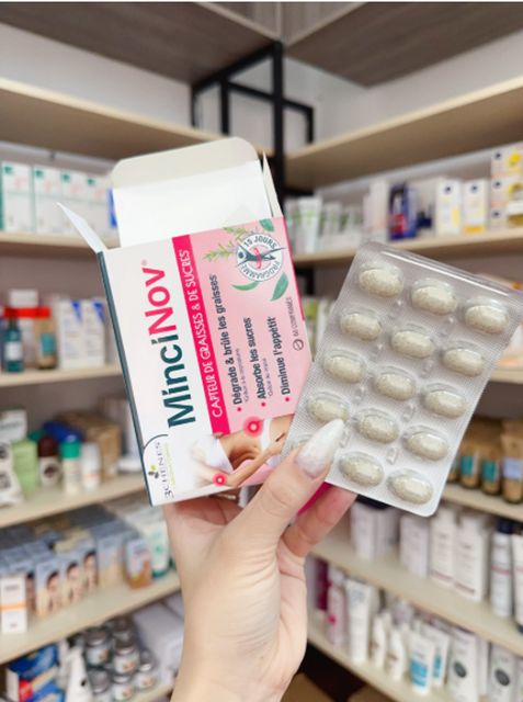 Vi&ecirc;n uống giảm c&acirc;n MinciNov
