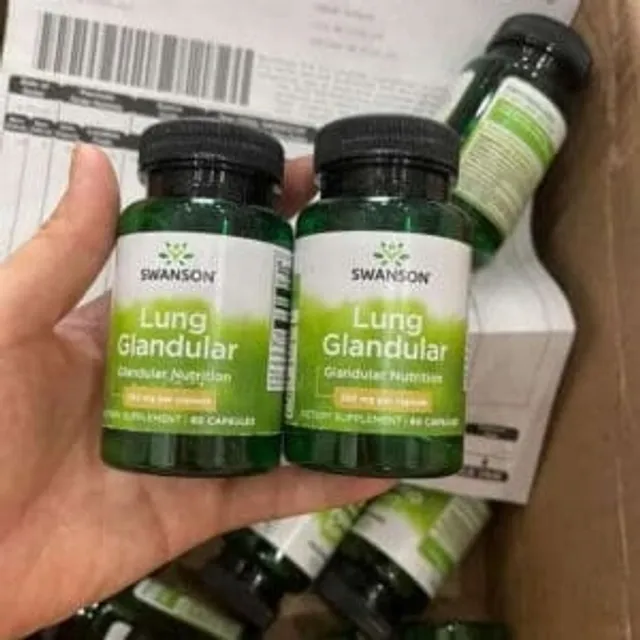 Vi&ecirc;n uống bổ phổi Swanson lung glandular