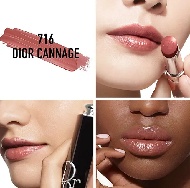 Son Dior Addict Hydrating Shine Lipstick 716 Cannage