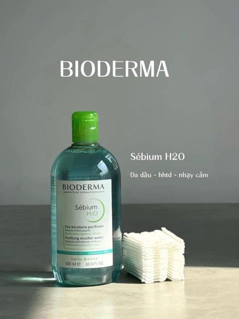 Nước tẩy trang Bioderma Sebium H2O