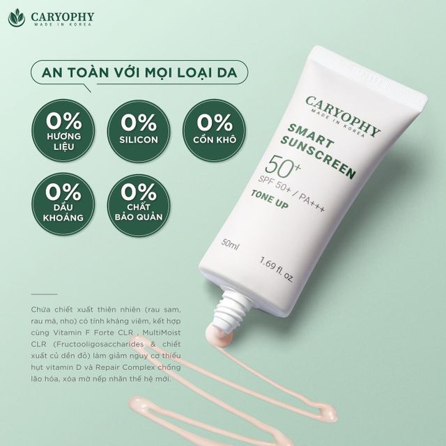 Chất lượng Kem Chống Nắng Caryophy