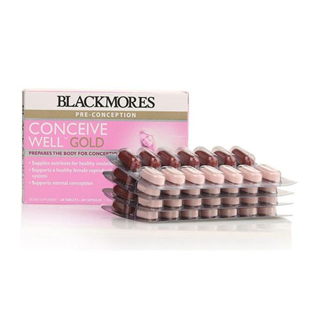 Vi&ecirc;n Uống Thụ Thai Blackmores Conceive Well Gold