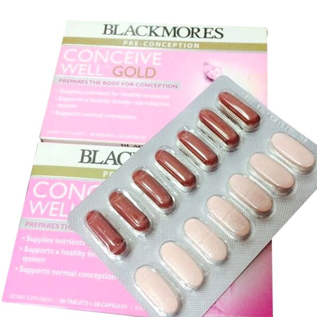 Vi&ecirc;n Uống Thụ Thai Blackmores Conceive Well Gold