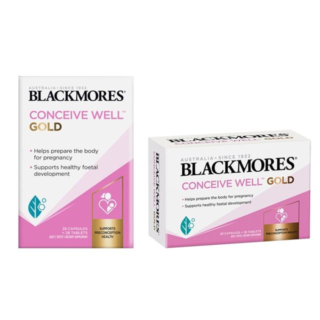Vi&ecirc;n Uống Thụ Thai Blackmores Conceive Well Gold