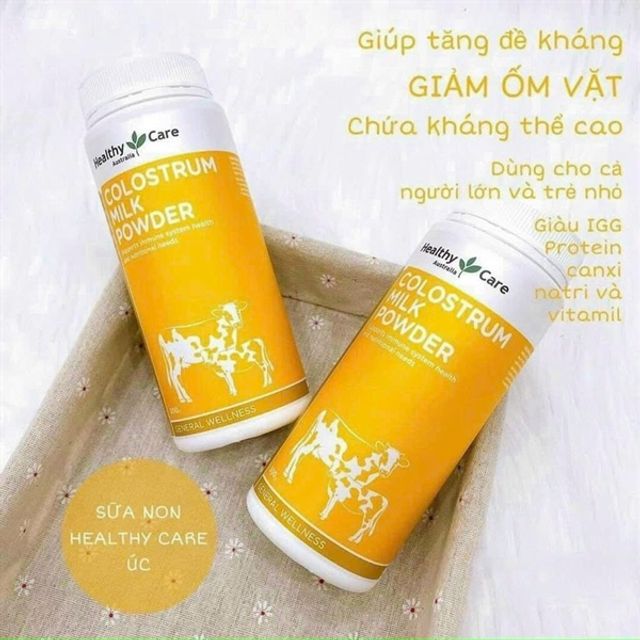 Hướng dẫn sử dụng Sữa B&ograve; Non Colostrum Milk Powder 300G