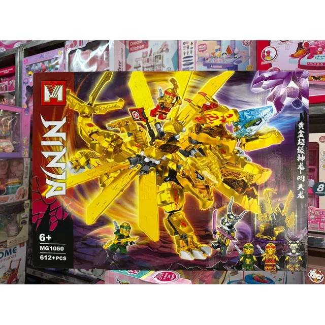 Xếp h&igrave;nh lắp gh&eacute;p l&ecirc; g&ocirc; NINJA Rồng 1050