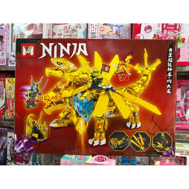 Lắp gh&eacute;p NINJA Rồng 1050 c&ugrave;ng bạn b&egrave;